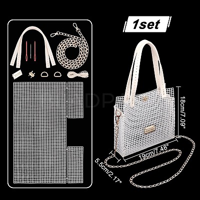 DIY Woven Bag Making Kits DIY-WH0387-13A-1