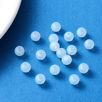 Transparent Acrylic Beads TACR-S135-001B-1