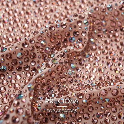 Preciosa® Crystal Hotfix Flatback Stones Y-PRC-HSS8-30150-1
