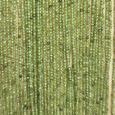 Natural Peridot Beads Strands G-RM250104-A4-1