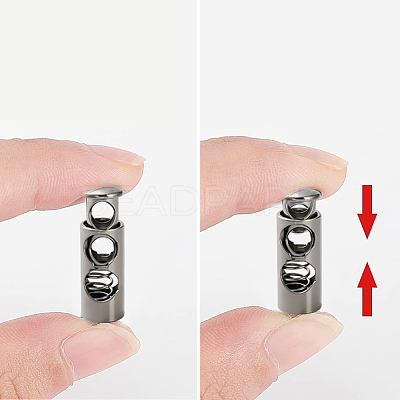 20Pcs Alloy Card Locks FIND-GF0008-48B-P-1
