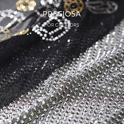 Preciosa® MAXIMA Crystal No Hotfix Flatback Stones Y-PRC-NSS16-51000-1