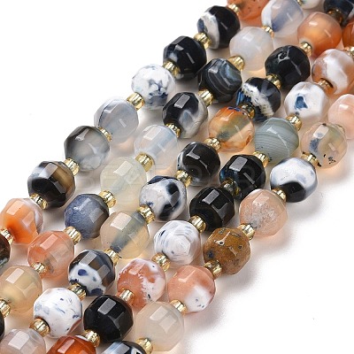 Natural Fire Agate Beads Strands G-I338-03-1