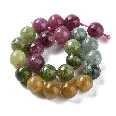 Dyed Natural Malaysia Jade Beads Strands X-G-G021-01B-07-1