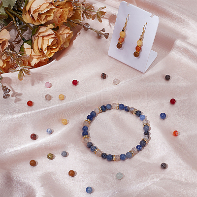 750Pcs 15 Styles Mixed Gemstone Beads Sets G-UN0001-40-1