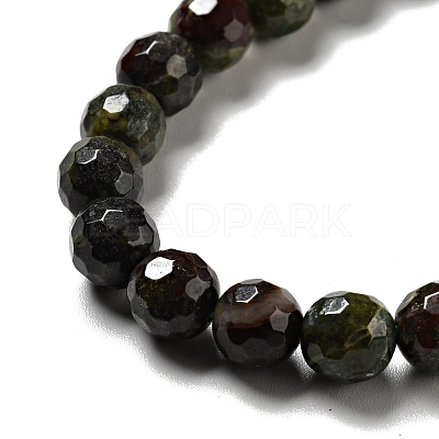 Natural Dragon Blood Beads Strands G-E571-30A-1