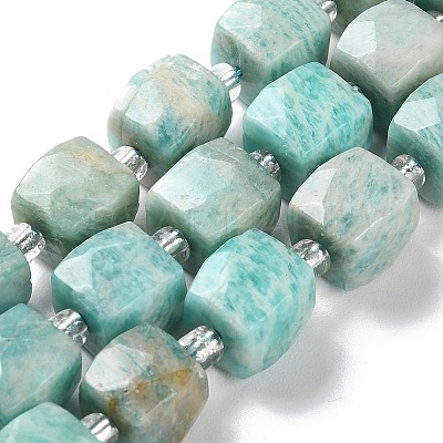 Natural Amazonite Beads Strands G-B065-A04-1