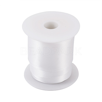 10 Yards Double-Face Polyester Satin Ribbons SRIB-TA0001-15A-1
