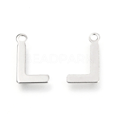 Non-Tarnish 201 Stainless Steel Charms X-STAS-C021-06P-L-1