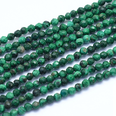 Natural Malachite Beads Strands G-I279-E15-01-1