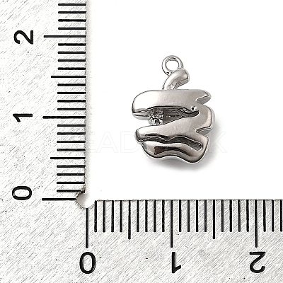 Brass Rhinestone Pendants KK-D003-02P-1