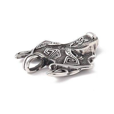 304 Stainless Steel Pendants STAS-M299-05AS-C-1