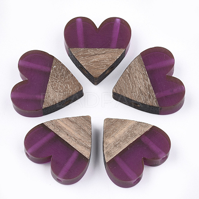 Resin & Walnut Wood Multi Strand Links RESI-S367-12B-05-1