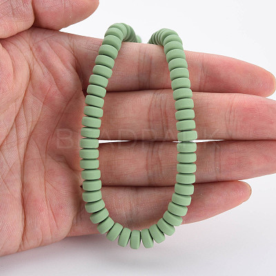 Handmade Polymer Clay Beads Strands CLAY-N008-103-1