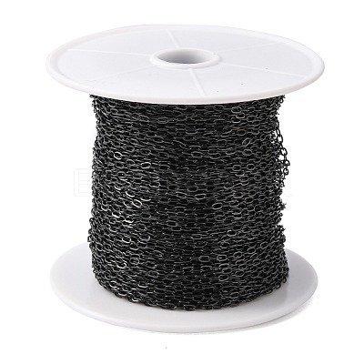 Ion Plating(IP) 304 Stainless Steel Cable Chains CHS-H001-2.5mm-02B-1