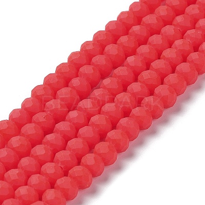 Glass Beads Strands EGLA-A034-P8mm-MD03-1