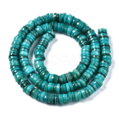 Natural Freshwater Shell Beads Strands SHEL-Q024-001D-1