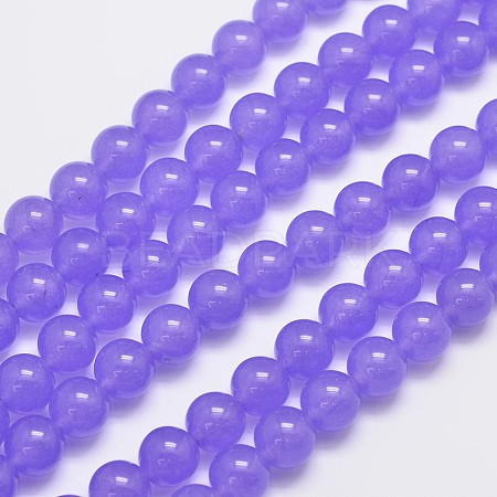 Natural & Dyed Malaysia Jade Bead Strands X-G-A146-10mm-A19-1