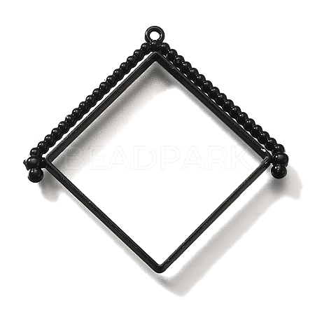 Alloy Open Back Bezel Pendants PALLOY-I223-08EB-1