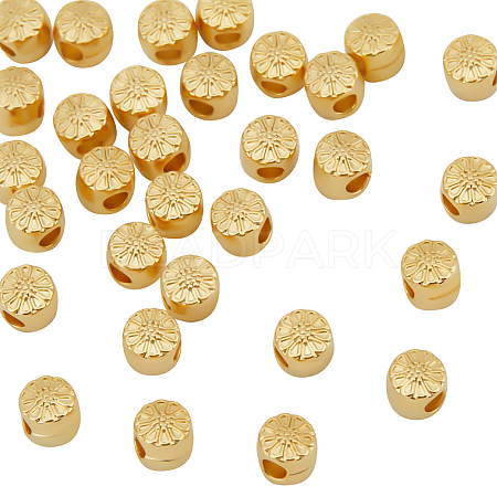 Beebeecraft 100Pcs Rack Plating Alloy Beads FIND-BBC0003-34-1