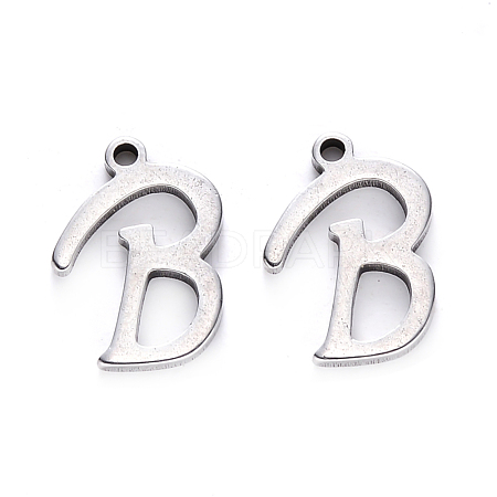 Tarnish Resistant 201 Stainless Steel Charms STAS-R105-B-1
