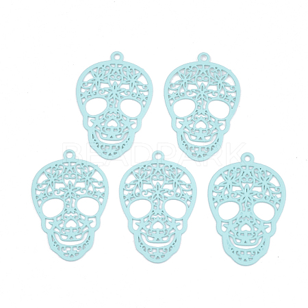 430 Stainless Steel Filigree Pendants LS-X-STAS-S108-23C-1