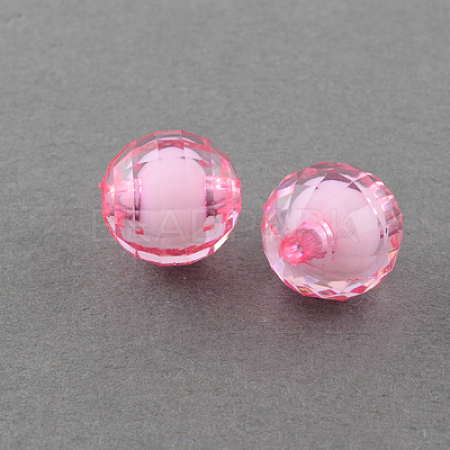 Transparent Acrylic Beads TACR-S086-12mm-02-1