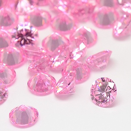 Cubic Zirconia Cabochons X-ZIRC-M002-3mm-005-1