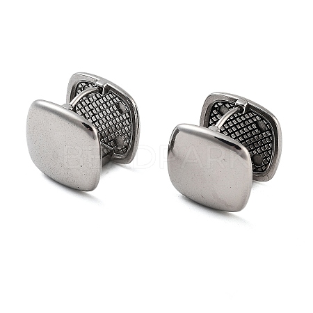 Non-Tarnish 304 Stainless Steel Hoop Earrings EJEW-L291-003P-1