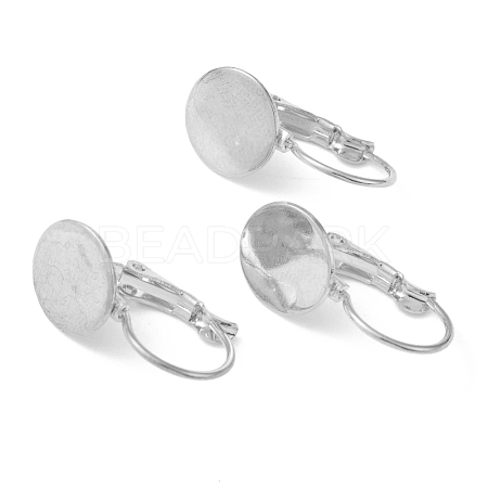 Tarnish Resistant 304 Stainless Steel Leverback Earring Findings X-KK-H152-08A-P-1