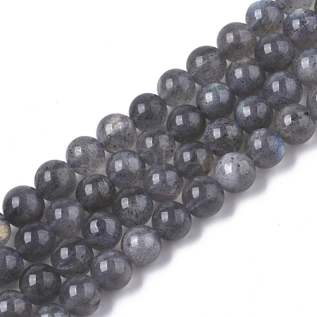 Natural Labradorite Beads Strands G-N328-011A-1