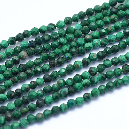Natural Malachite Beads Strands G-I279-E15-01-1