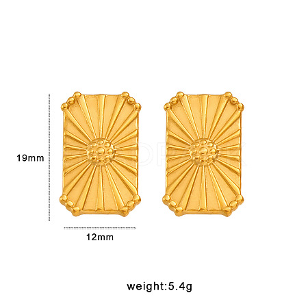 304 Stainless Steel Stud Earrings WG29ED6-03-1