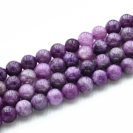 Natural Quartz Beads Strands G-N355-6mm-65-1
