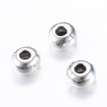 Tibetan Style Alloy Spacer Beads TIBE-Q063-16AS-NR-1
