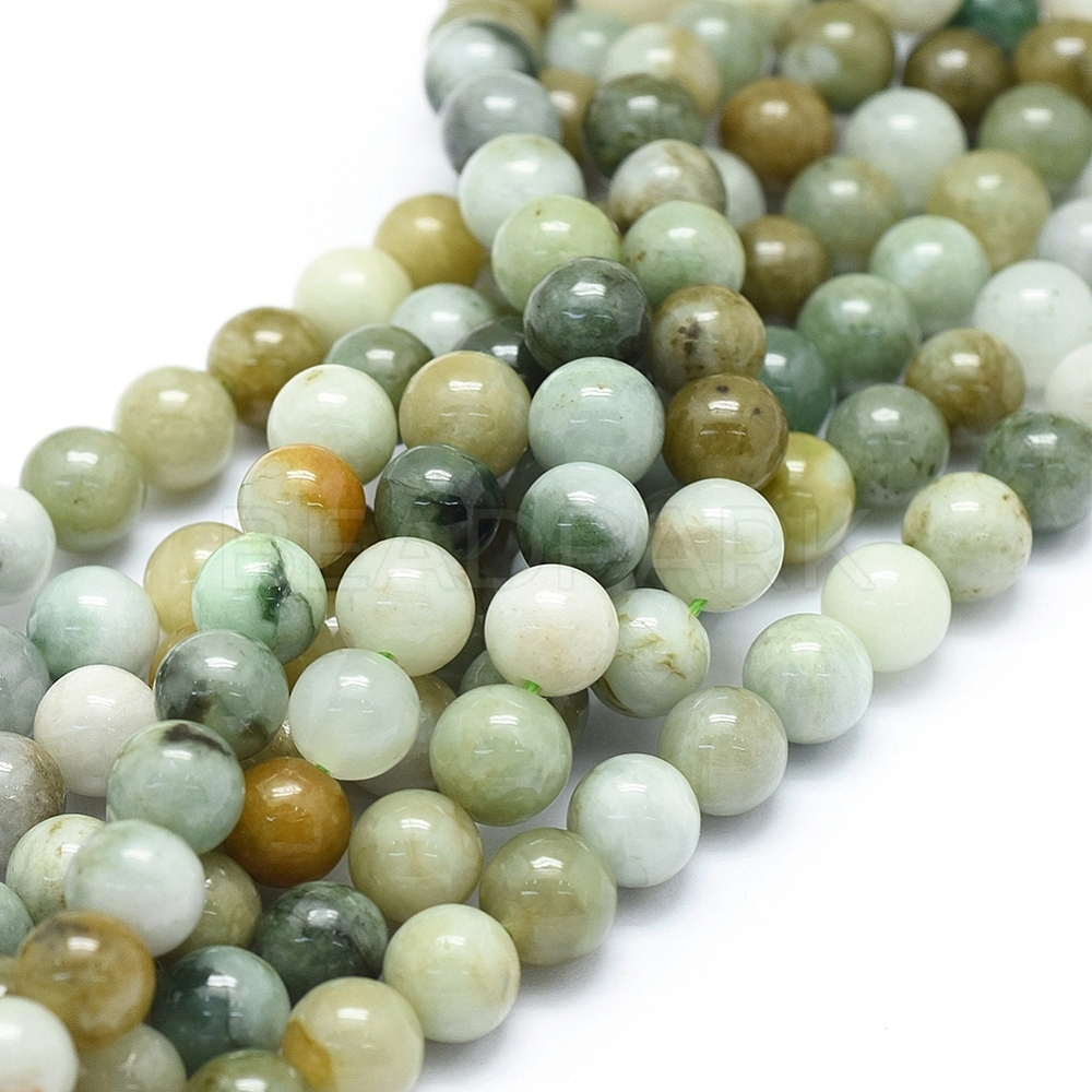 Natural Myanmar Jadeite Beads Strands - Beadpark.com