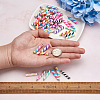 Craftdady 90Pcs 9 Colors Handmade Polymer Clay Pendants CLAY-CD0001-08-5