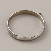 Adjustable 304 Stainless Steel Finger Ring Settings STAS-WH0033-11A-P-2