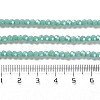 Electroplate Opaque Glass Beads Strands LS-EGLA-A035-P3mm-A14-4