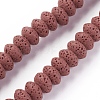 Natural Lava Rock Beads Strands G-F671-01A-10-1