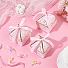 Diamond Shaped Paper Candy Packaging Boxes CON-WH0089-58-5