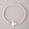 Bohemian Glass Beads Stretch Bracelets KO2121-3-1