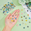 DICOSMETIC Mosaic Printed Glass Cabochons GGLA-DC0001-03A-3