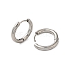 304 Stainless Steel Hoop Earrings EJEW-P177-P-22-2