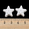 Opaque Acrylic Bead Rhinestone Settings SACR-L007-034-3