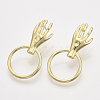 Alloy Stud Earring Findings PALLOY-S121-145-1