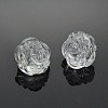 Transparent Clear Frosted Acrylic Beads LS-X-PL713Y-1-2