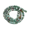 Natural Chrysocolla Beads Strands G-M403-A27-01-3