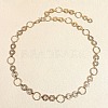 Alloy Ring Link Chain Waist Belly Chains for Women FS-WGC2DCA-01-1
