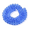 Transparent Glass Beads Strands EGLA-A044-T8mm-MD14-3